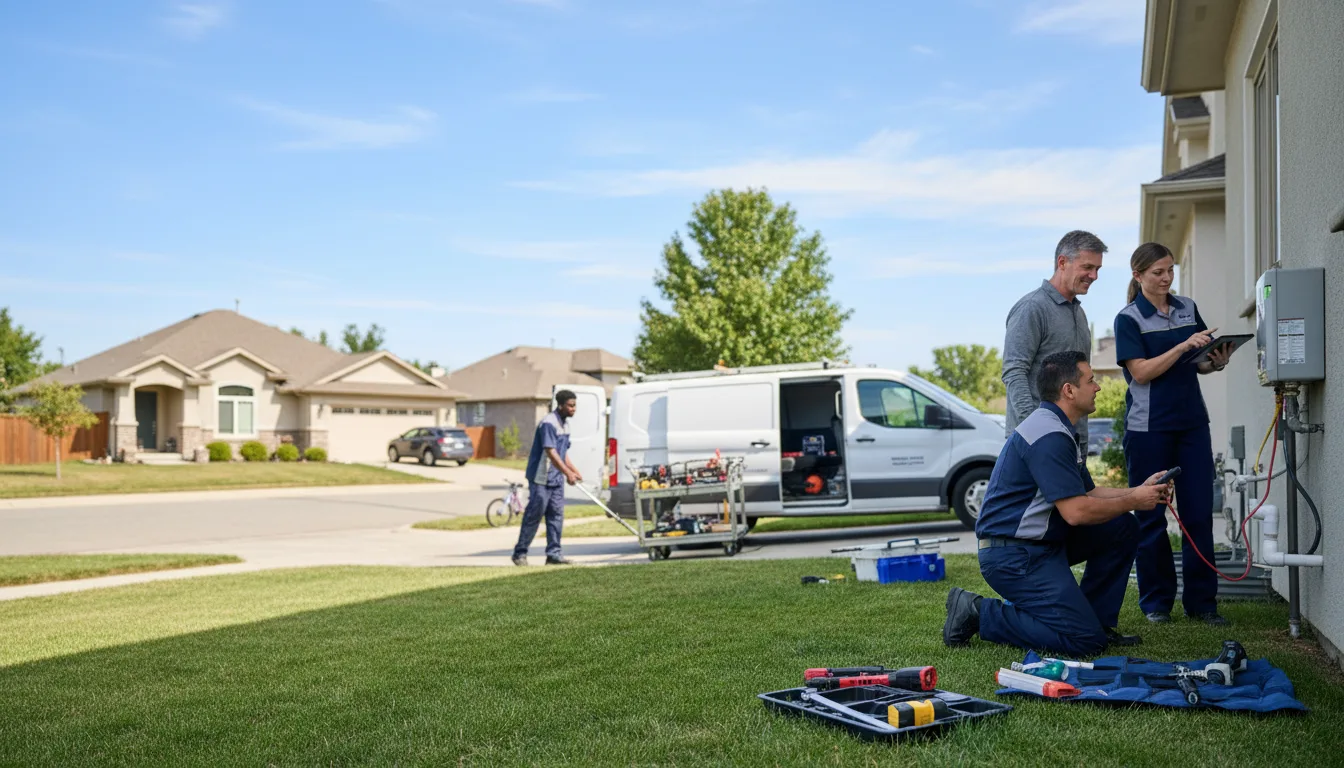 Tankless water heater service in Ellsworth, MN